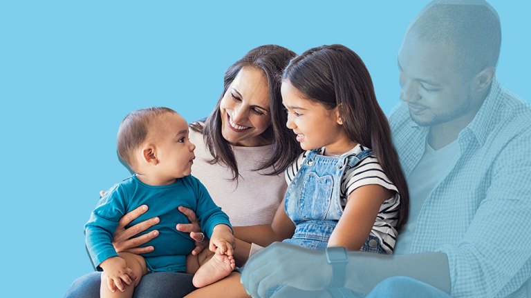 family and ghost dad