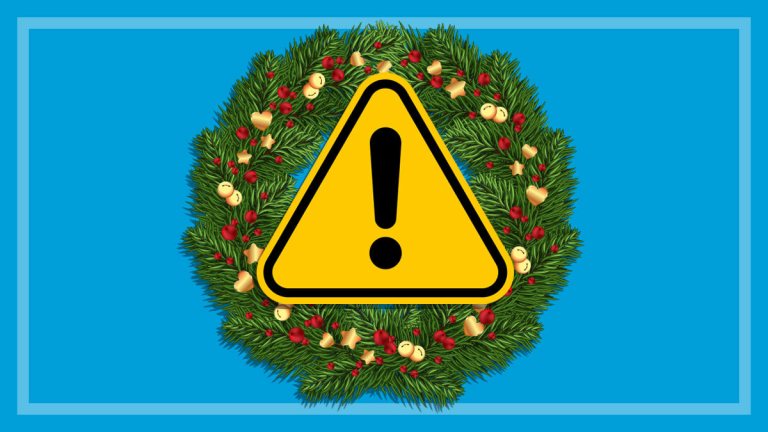 christmas new years safety