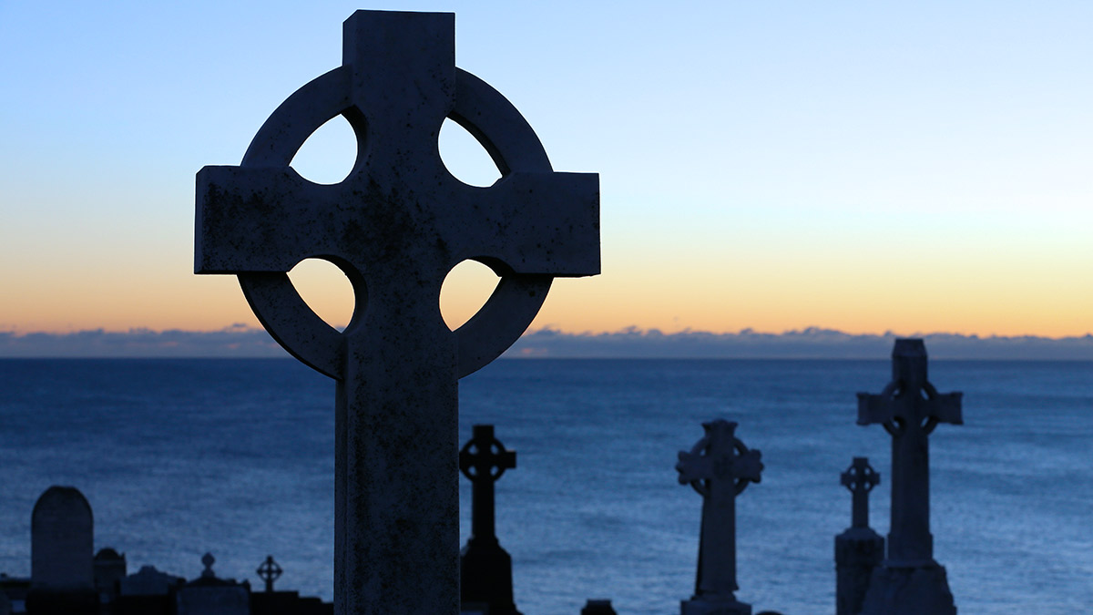 waverley cemetary at sunrise