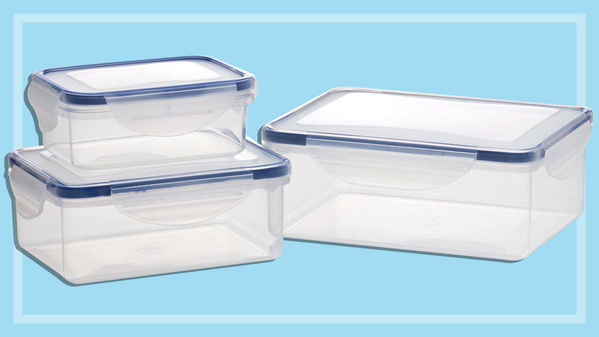 Plastic food containers