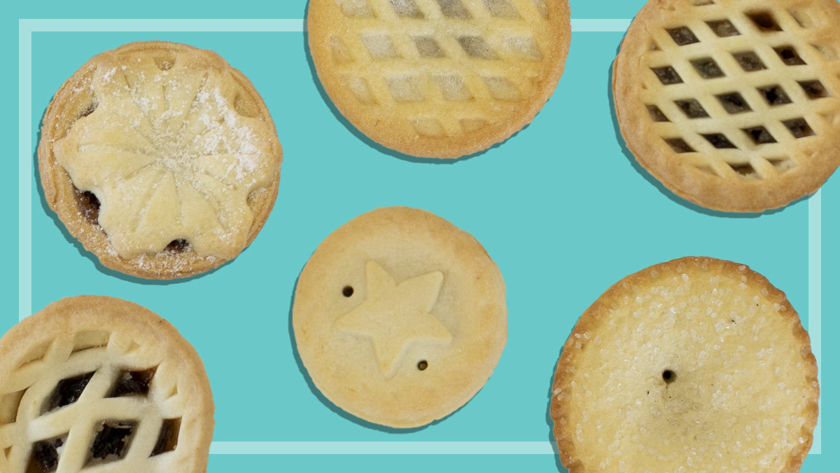 Christmas fruit mince pies