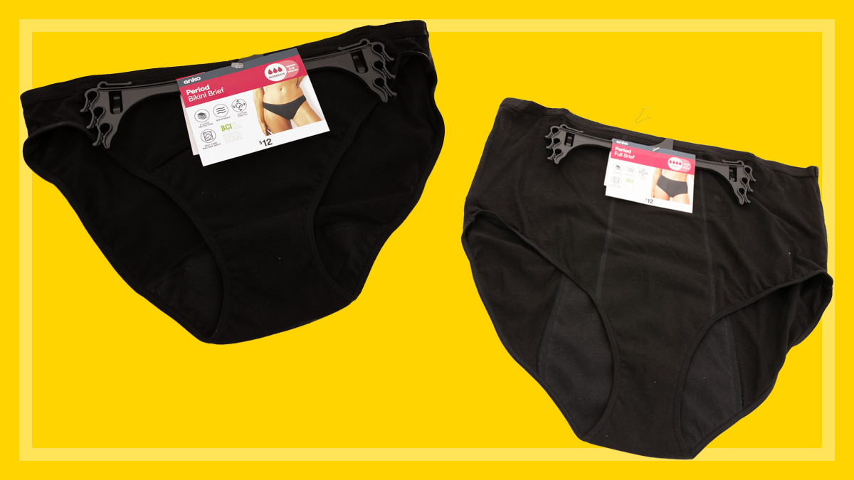 kmart day and night period undies