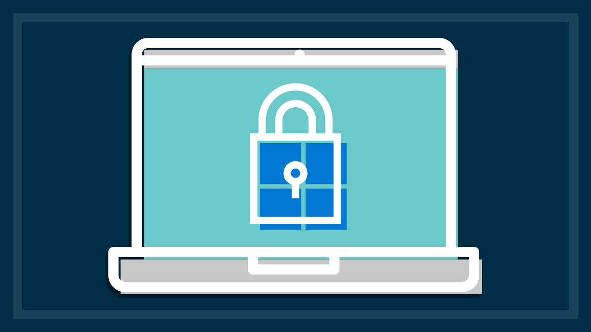 padlock_and_windows_logo_on_laptop