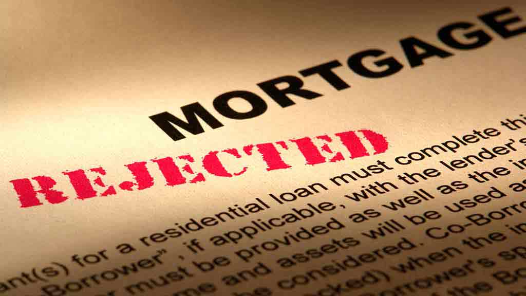 mortgage rejection notice