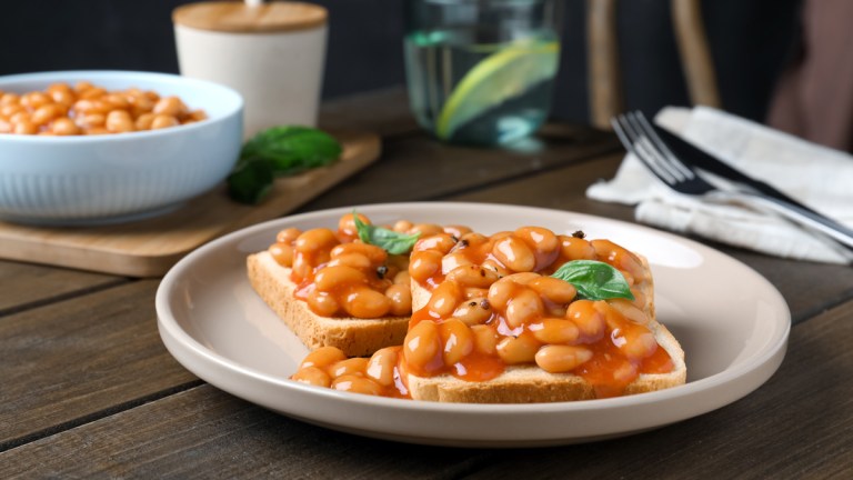 baked beans on toast gourmet