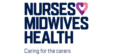 Nurses and midwives health logo