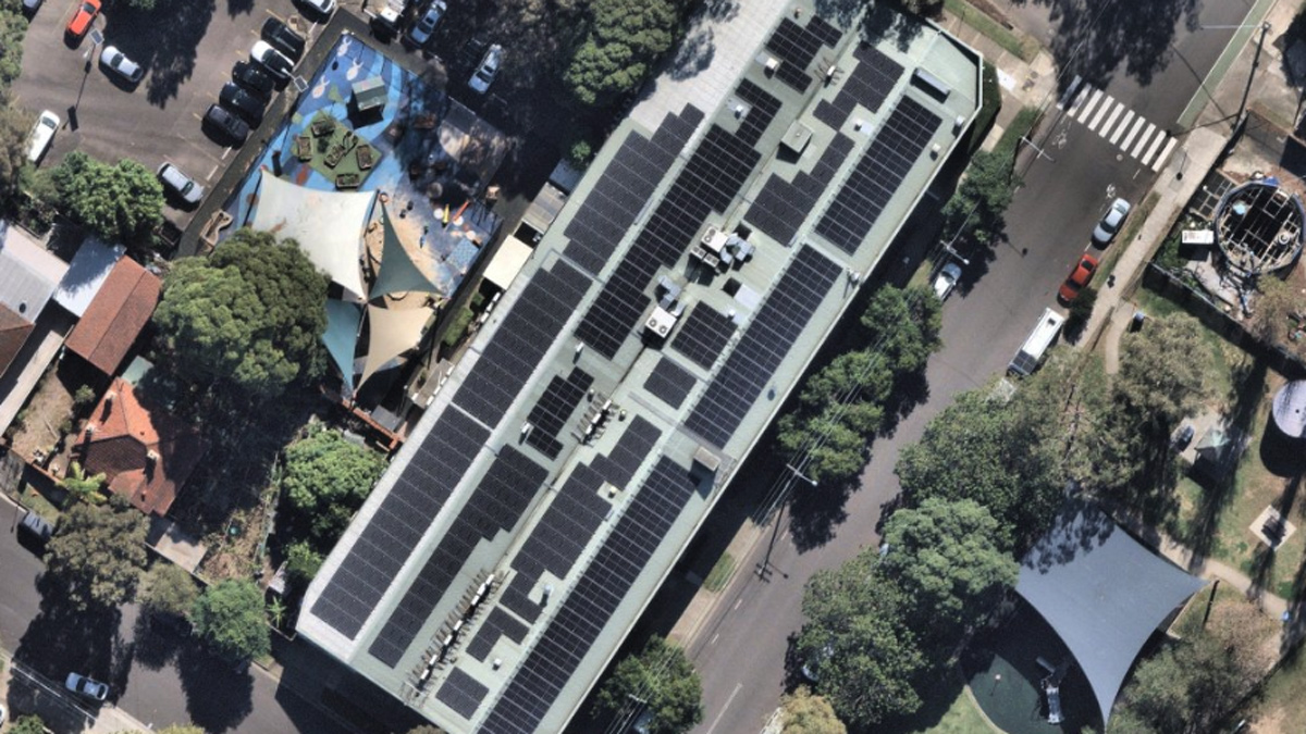 Solar panels on CHOICE roof 2023