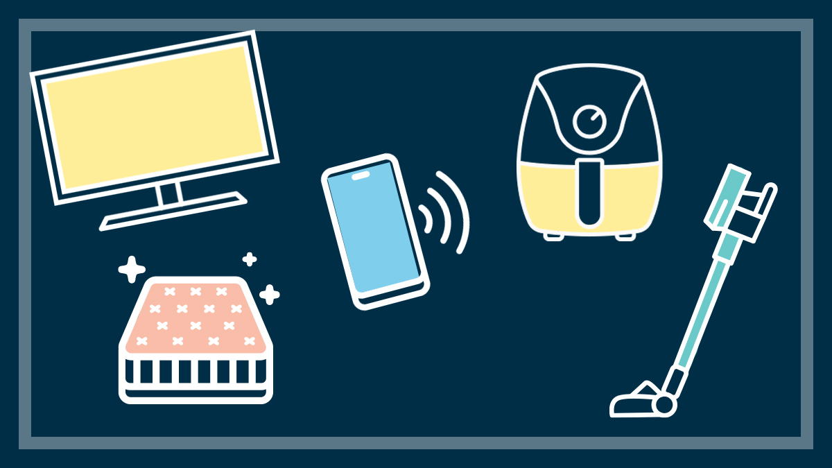 products you should buy in black friday sales vacuum tv smartphone mattress airfryer