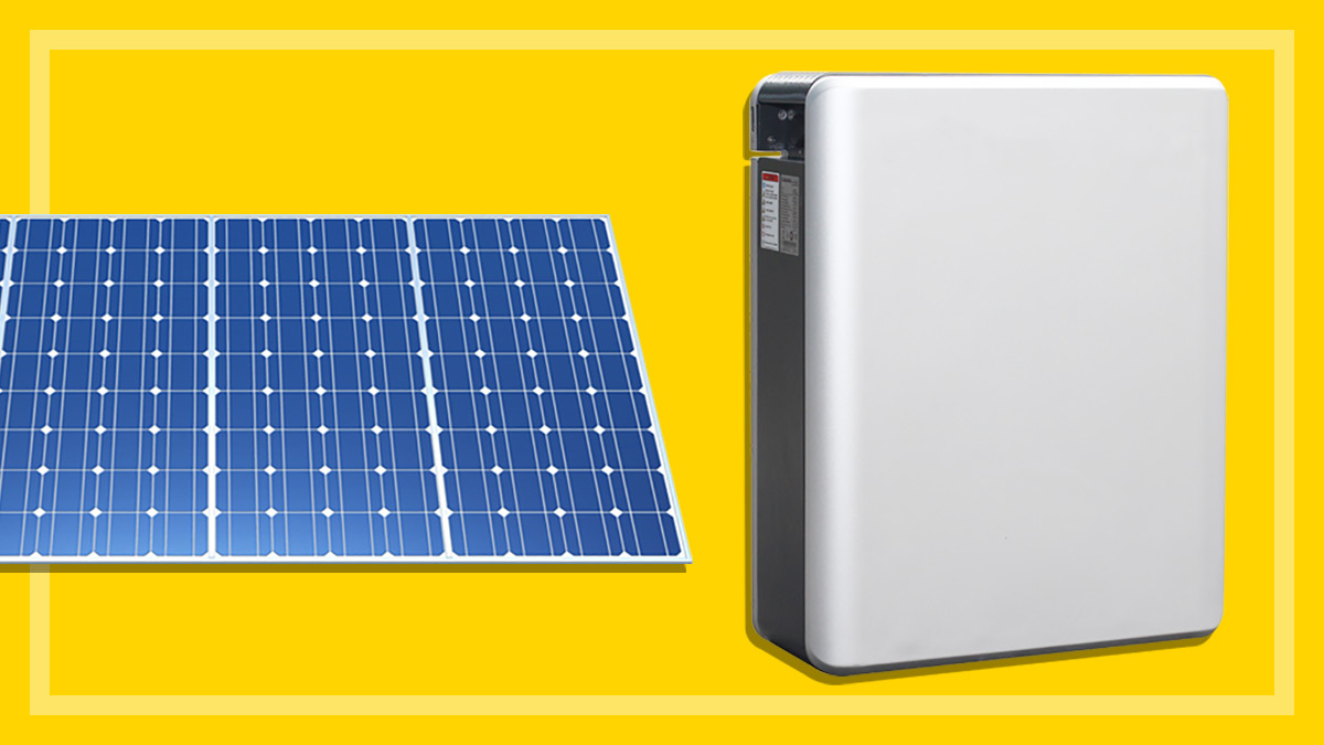 solar storage battery
