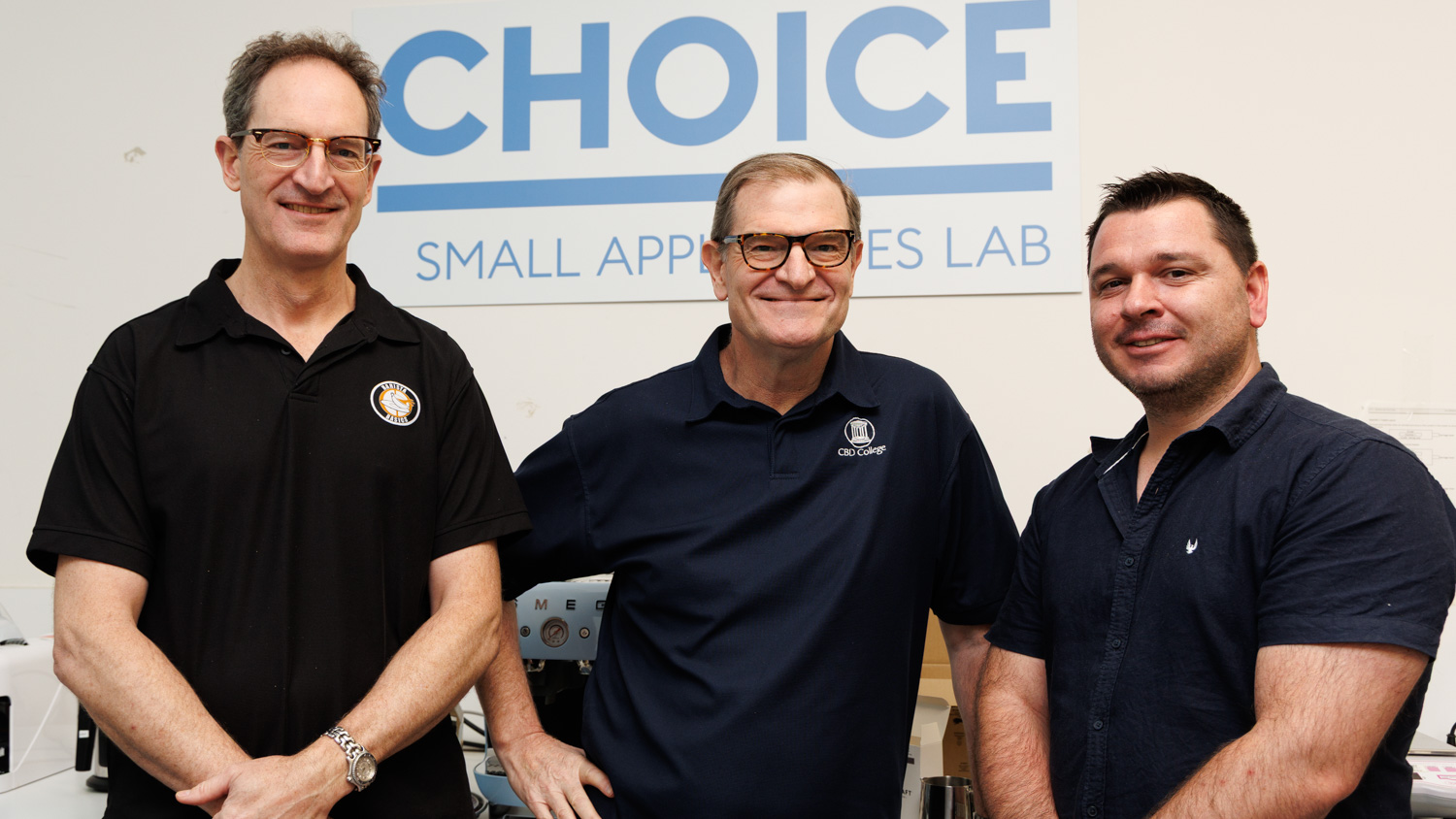 Coffee Taste Testers - Matthew Gee, David Gee and Denis Simione