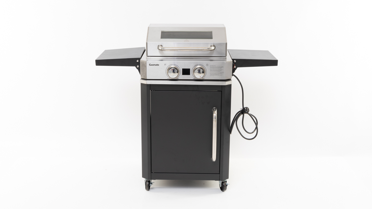 gasmate paragon digital electric bbq with cabinet trolley bqe303