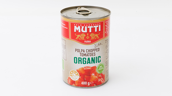 mutti polpa chopped organic tomatoes