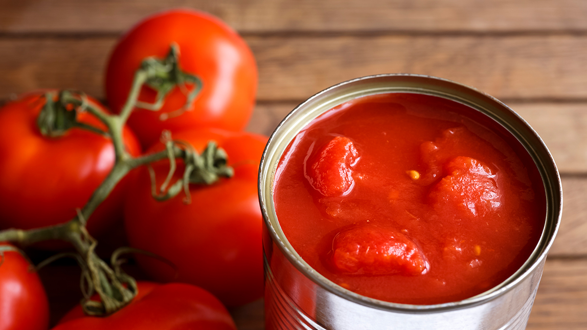 Tinned tomatoes